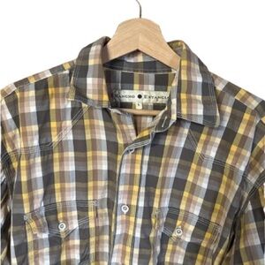 Rancho Estancia Plaid Western Men’s Shirt long sleeved